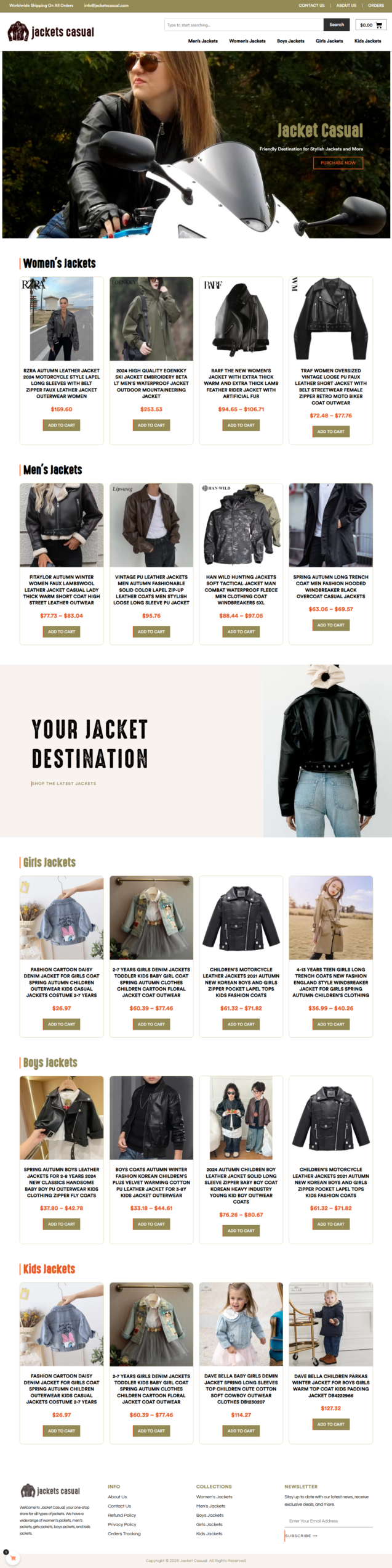 JacketsCasual.com